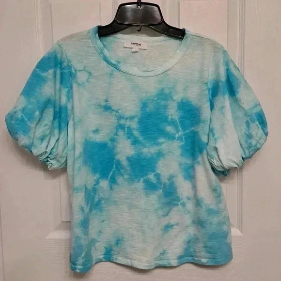 ❤️ Hashttag Tie-dye Short  Sleeved T-shirt - Picture 8 of 11
